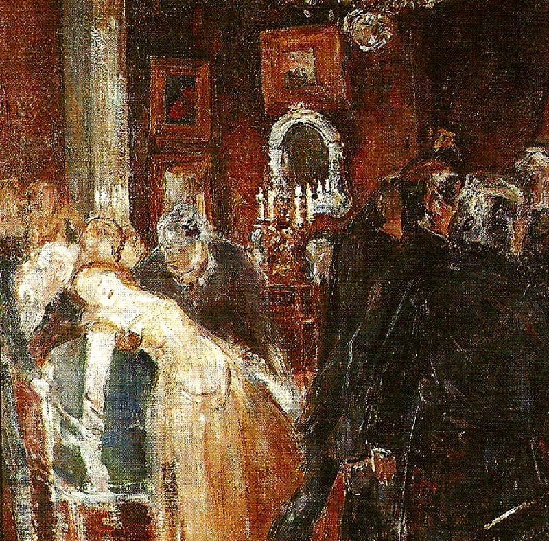 Detalj ur Falskspelaren, Ernst Josephson